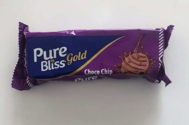Pure Bliss Gold Choco Chip Cookies 85g