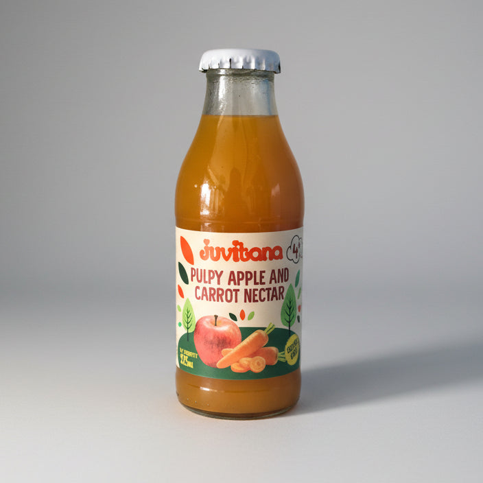 Juvitana Pulpy Apple and Carrot Nectar 125ml