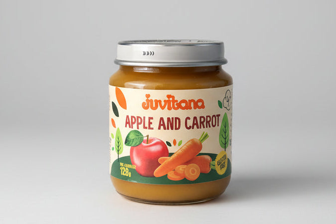Juvitana Apple and Carrot 128g