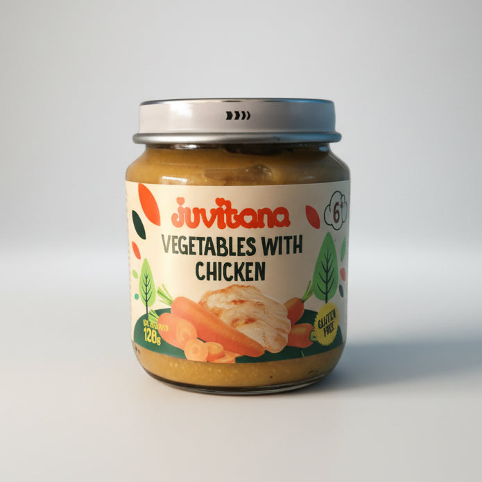 Juvitana Vegatable with Chicken 128g
