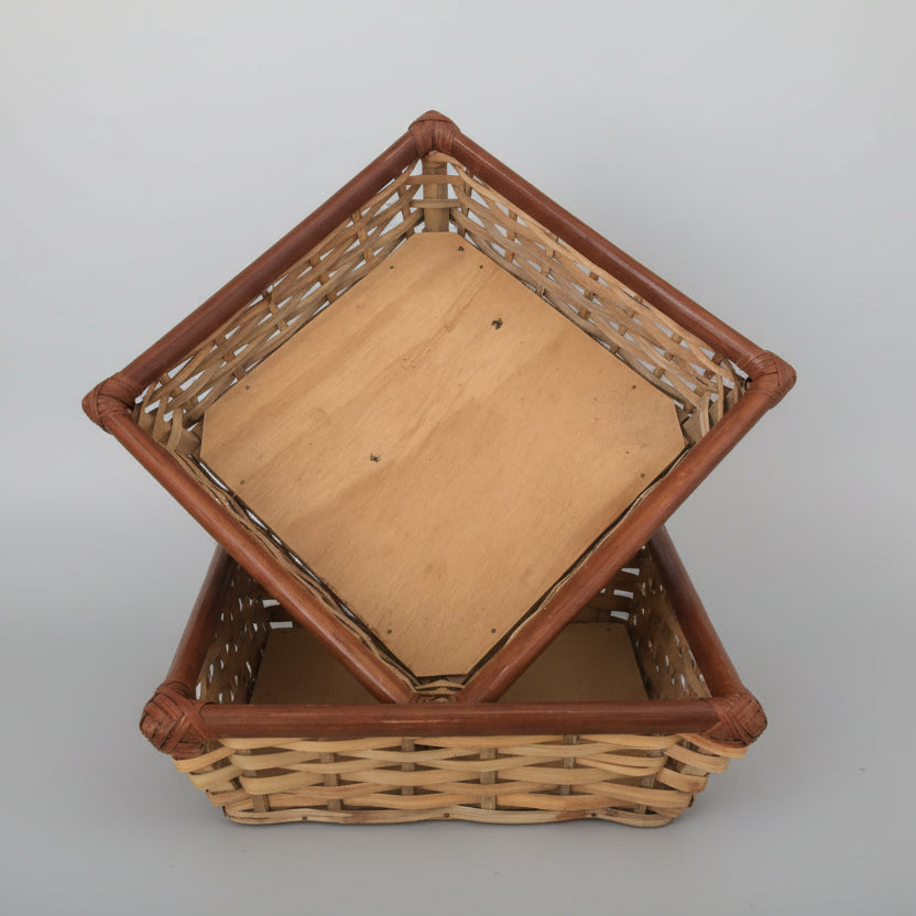 Wooden Mesh Basket