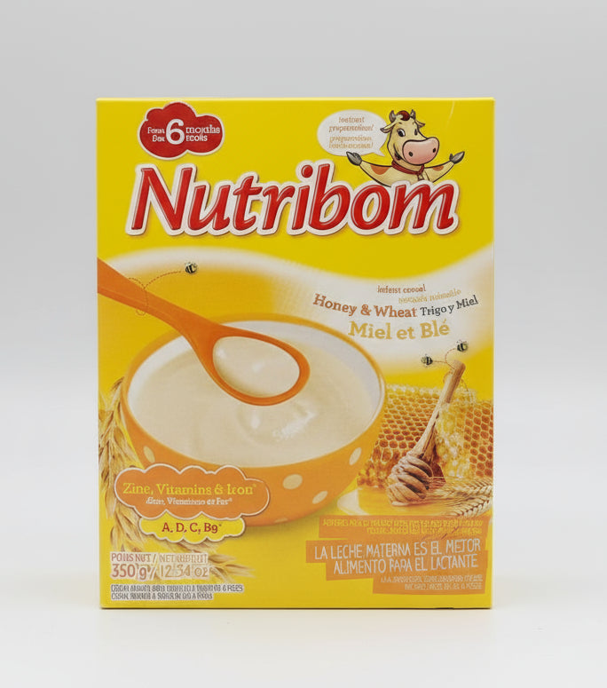 Nutribom Honey & Wheat (350g) Single packaging - available at Beks Ghana