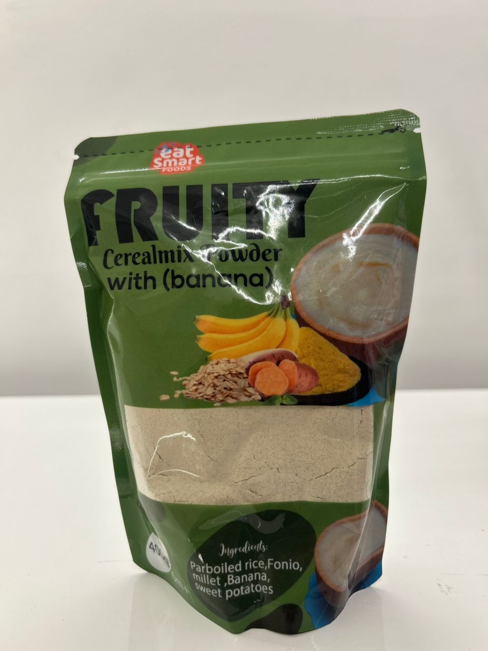 Eat smart Fruity cerealmix Banana (400g)Single packaging - available at Beks Ghana
