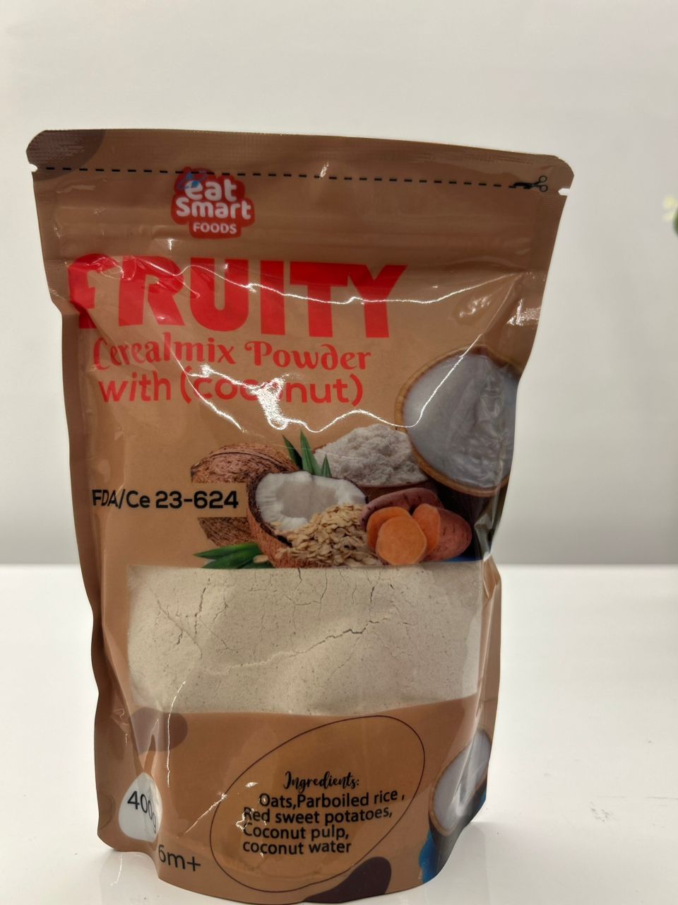 Eat smart Fruity cerealmix coconut (400g)Single packaging - available at Beks Ghana
