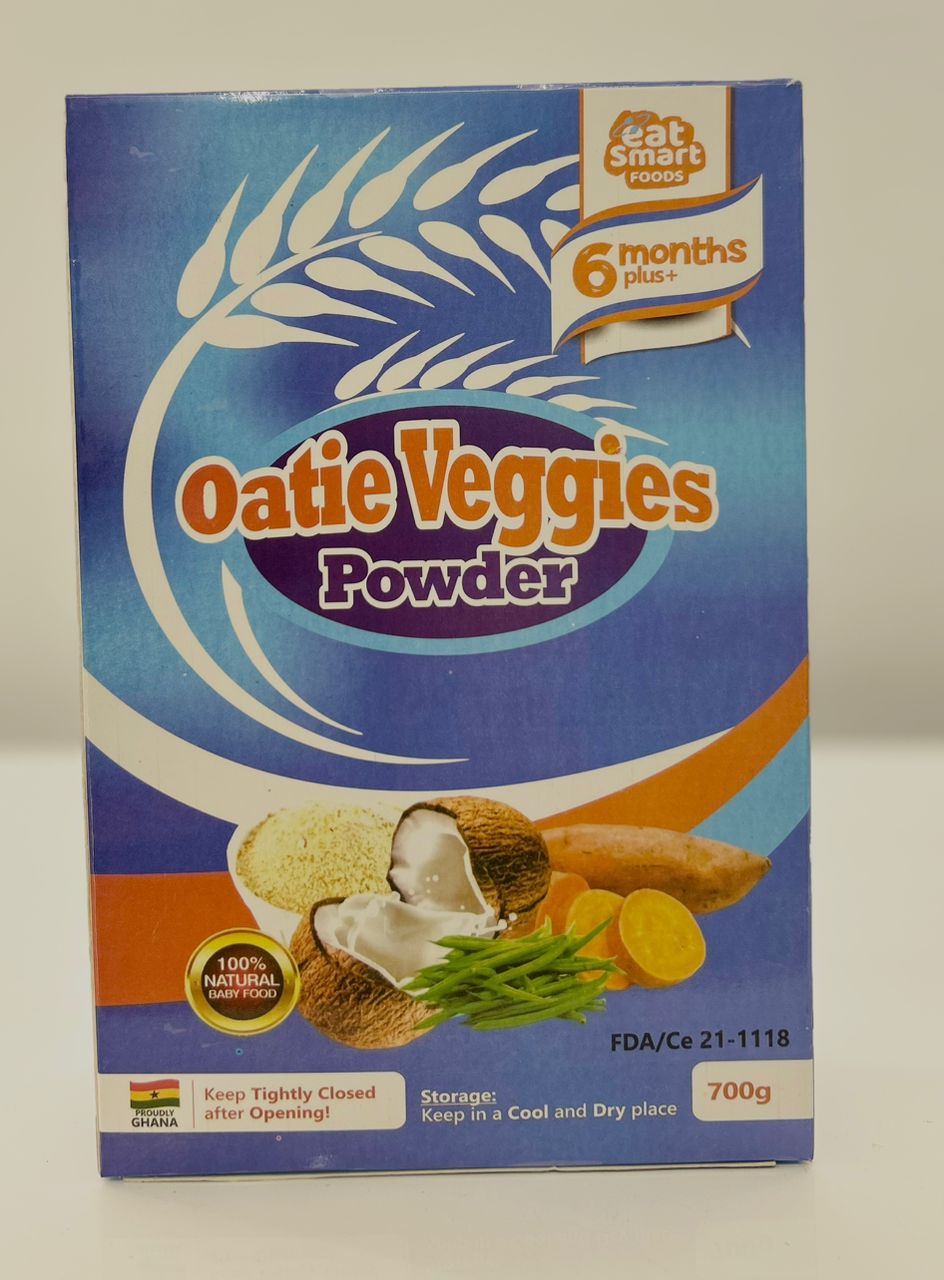 Eat smart oatie veggies powder (400g)Single packaging - available at Beks Ghana