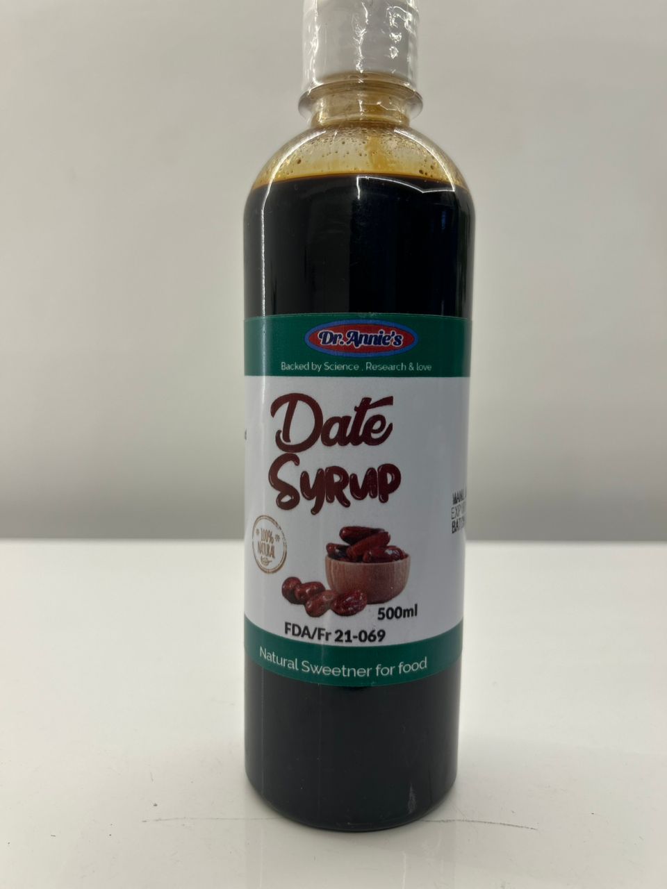 Dr Annieâ€™s Date Syrup 500ml Single packaging - available at Beks Ghana