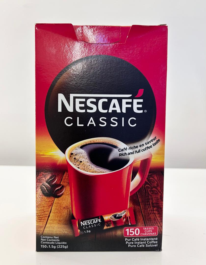 Nescafe classic (150x1.5g) 225g product photo – Buy online at Beks Ghana