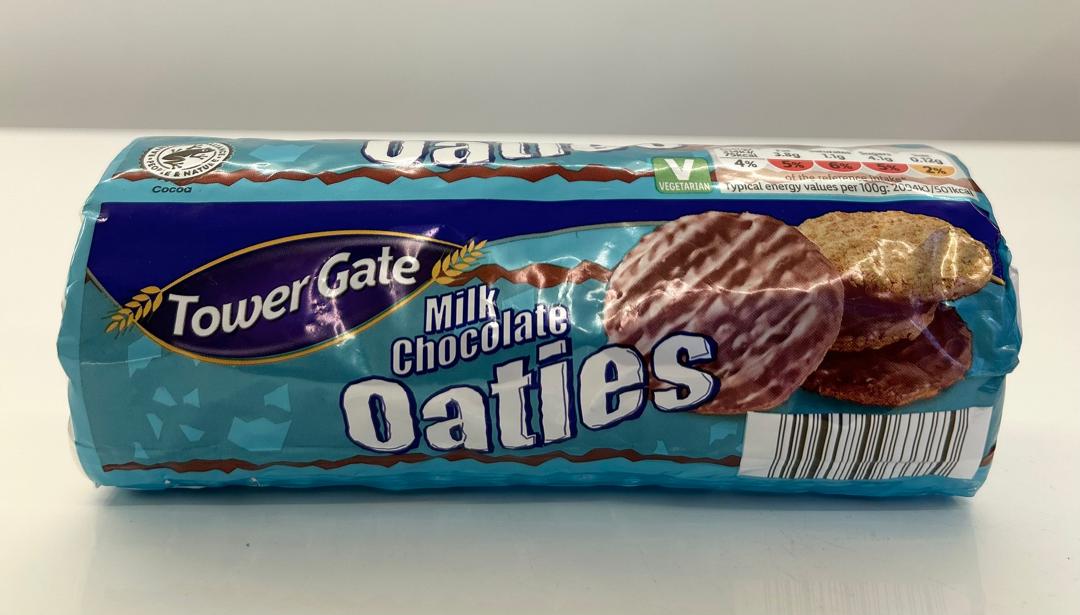 Tower Gate Milk Chocolate Oaties 300g Single product photo – Buy online at Beks Ghana