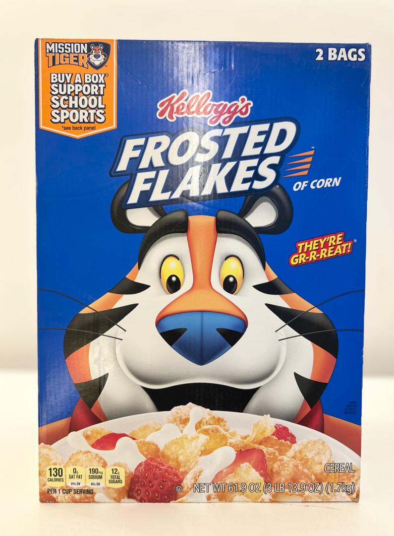 Kelloggâ€™s frosted flakes (2 bags) 1.7 kg product photo – Buy online at Beks Ghana