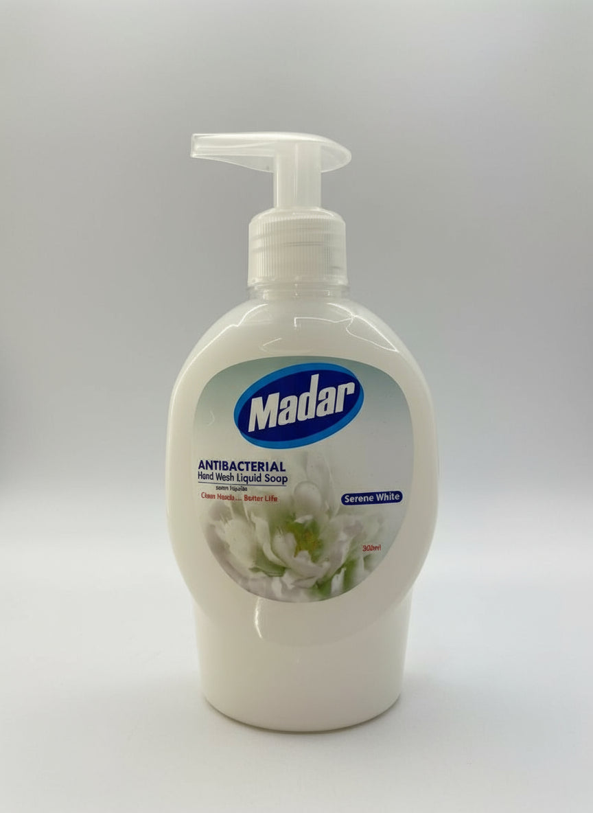 Madar Serene White Hand Wash Liquid Soap 300ml – hygiene and toiletries product image