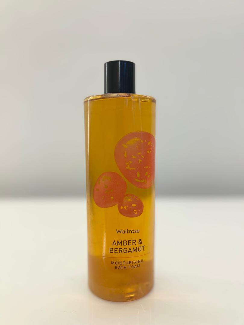 Waitrose amber and bergamot (moisturizing bath foam) 500 ml product photo – Buy online at Beks Ghana