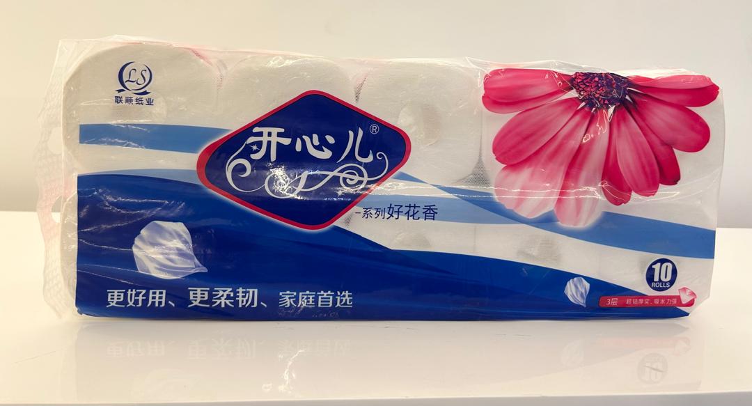 Ls Chinese toilet roll (10 rolls/pack) – hygiene and toiletries product image