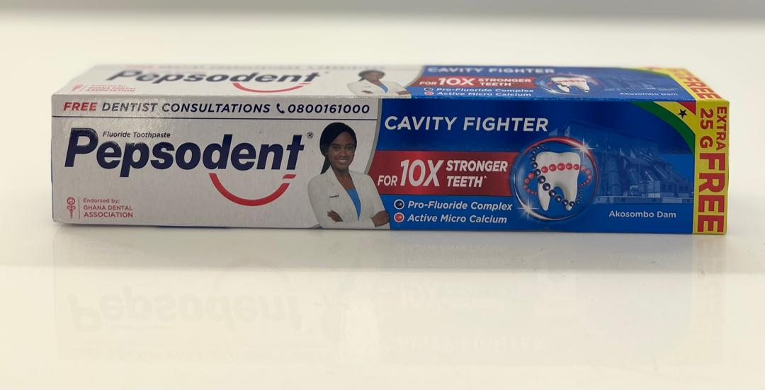 Pepsodent (fluoride Toothpaste) Cavity fighter 200g Single product photo – Buy online at Beks Ghana