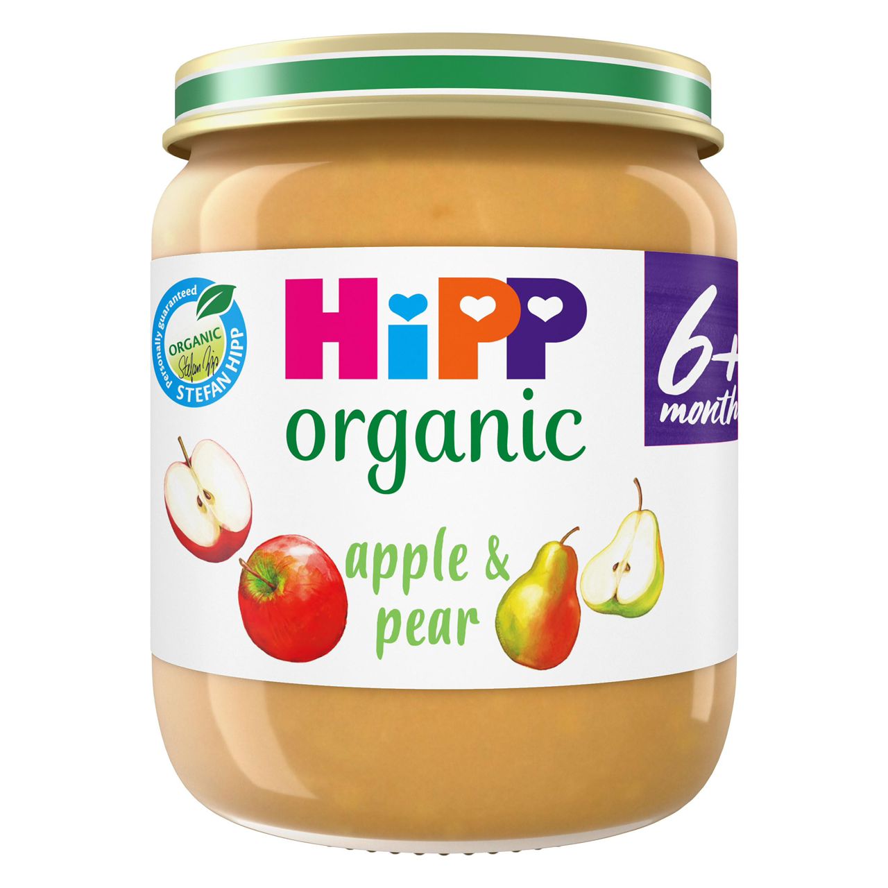 Hipp Organic Apple & Pear (125g ) single packaging - available at Beks Ghana
