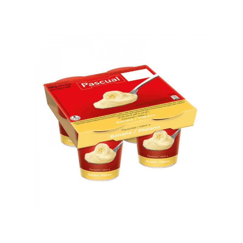 Pascual Banana Platano pack (120gx4) Single packaging - available at Beks Ghana