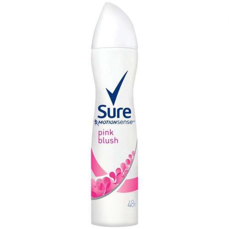 Sure pink blush deodorant spray 250 ml product photo – Buy online at Beks Ghana
