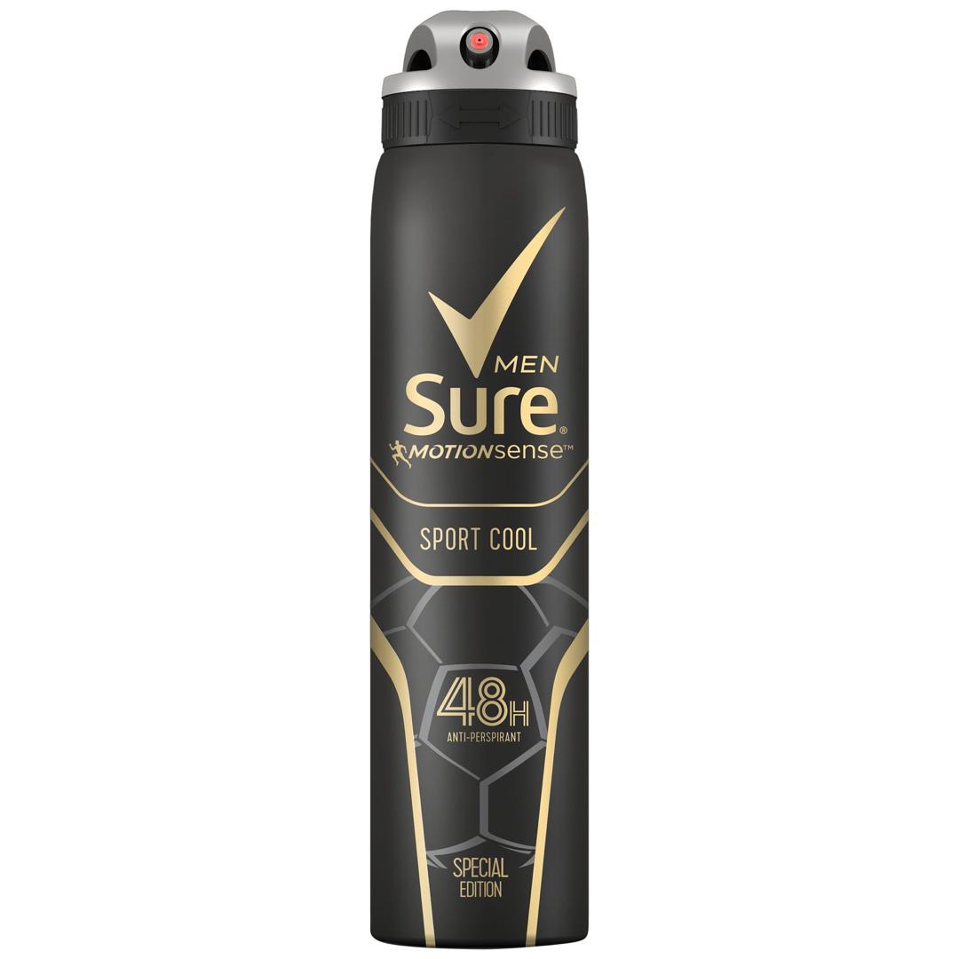 Sure Men sport cool deodorant spray 250ml product photo – Buy online at Beks Ghana