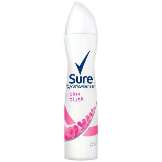 Sure motion sense pink blush 250ml Single product photo – Buy online at Beks Ghana