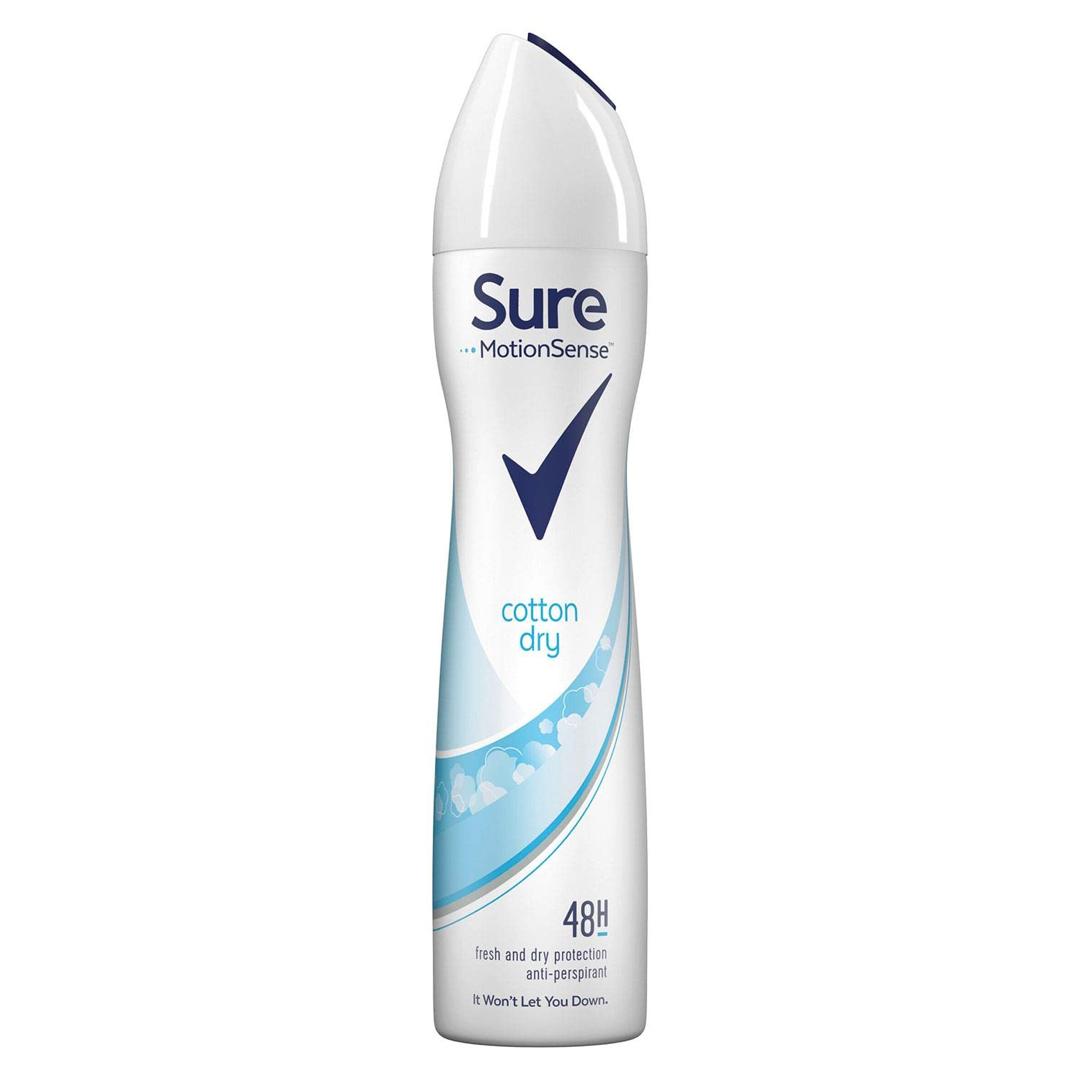 Sure motion sense cotton dry 250 ml Single product photo – Buy online at Beks Ghana