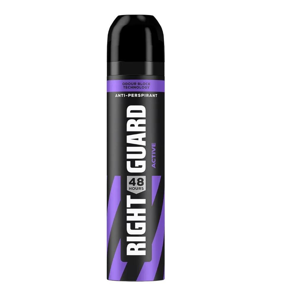 Right Guard anti perspirant spray (active) 250 ml Single product photo – Buy online at Beks Ghana