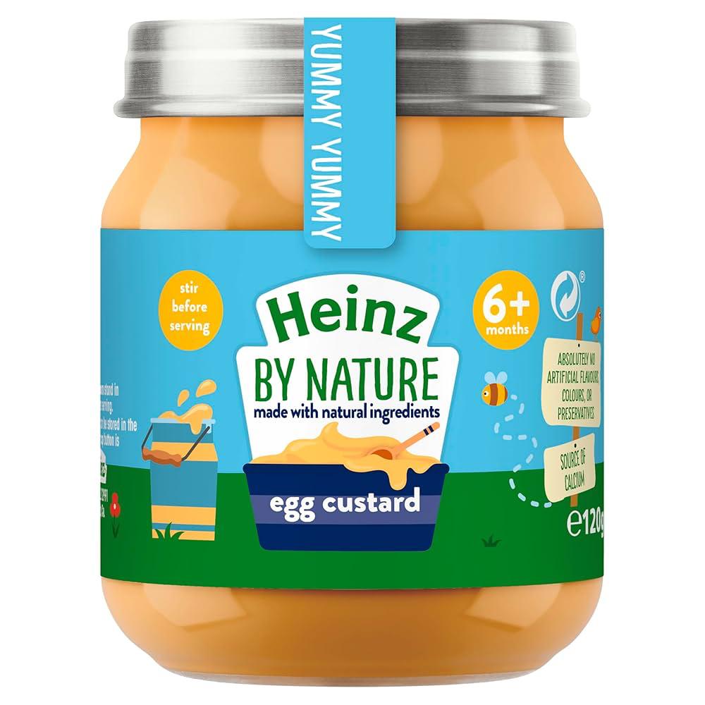 Heinz Desert Egg Custard (120g) Single packaging - available at Beks Ghana