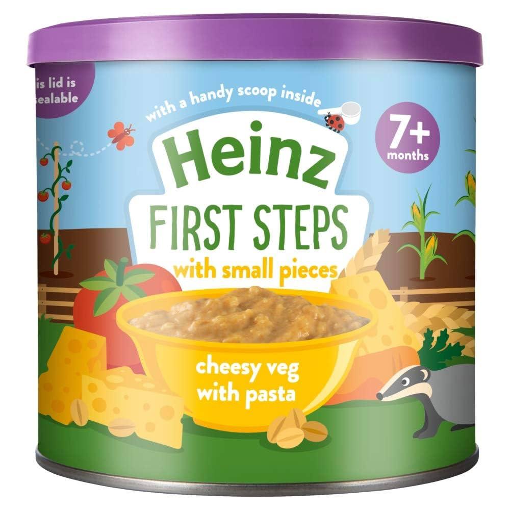 Heinz Cereal Cheesy Veg with Pasta box ( 200g x3) Pack packaging - available at Beks Ghana