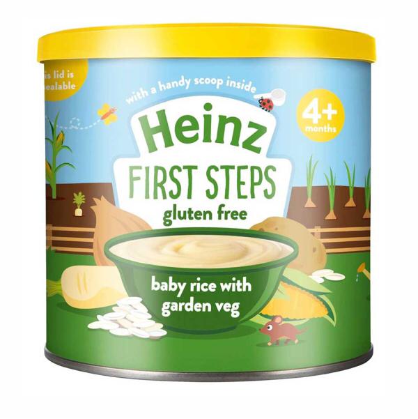 Heinz cereal baby rice with garden veggie (200g) Single packaging - available at Beks Ghana