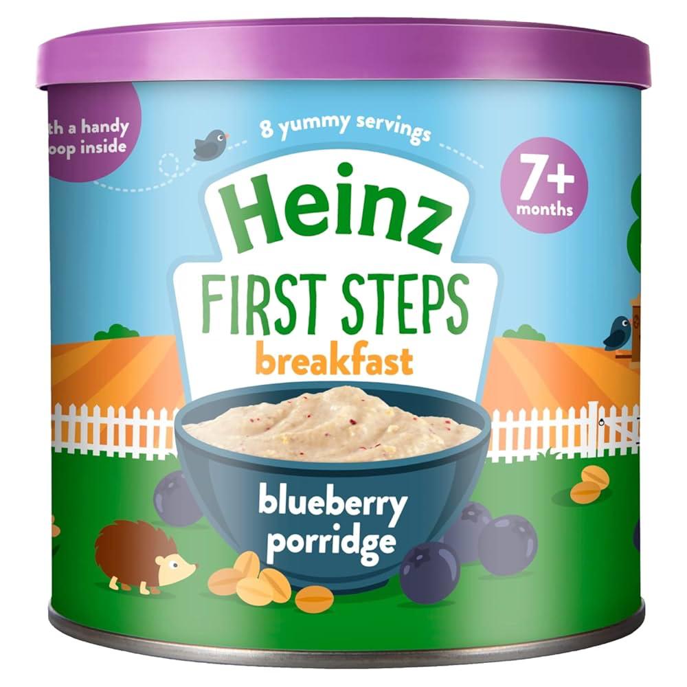 Heinz cereal blueberry porridge 200g Single packaging - available at Beks Ghana