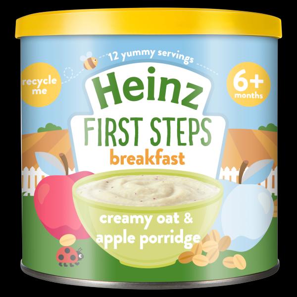 Heinz Cereal Creamy Oat & Apple Porridge ( 200g ) Single packaging - available at Beks Ghana