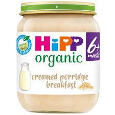 Hipp Organic Creamed Porridge Breakfast (125g) single packaging - available at Beks Ghana