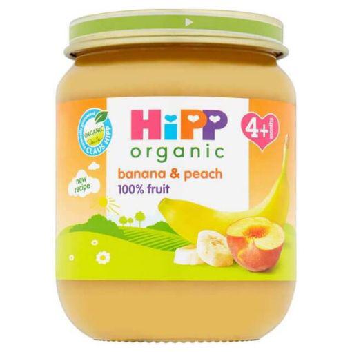 Hipp Organic Apple & Pear (125g x 6) pack packaging - available at Beks Ghana