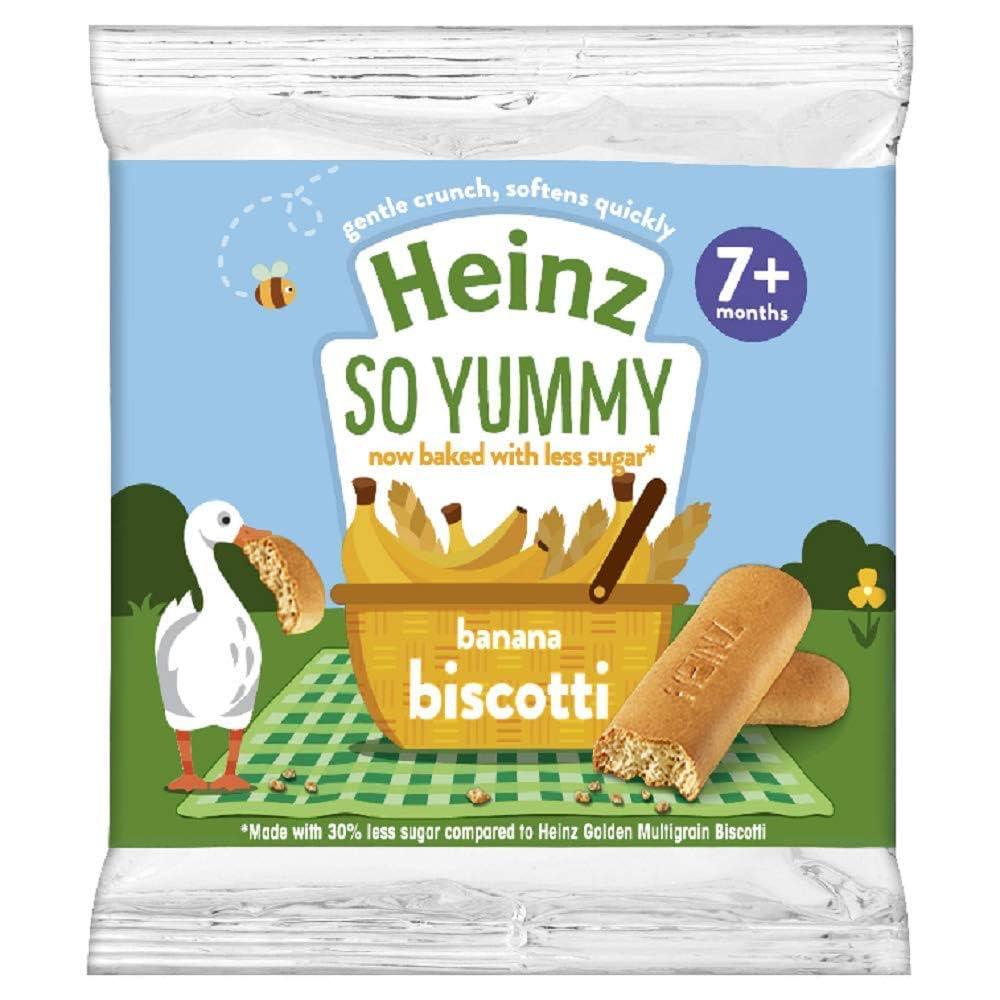 Heinz Biscotti Banana (60g) Single packaging - available at Beks Ghana