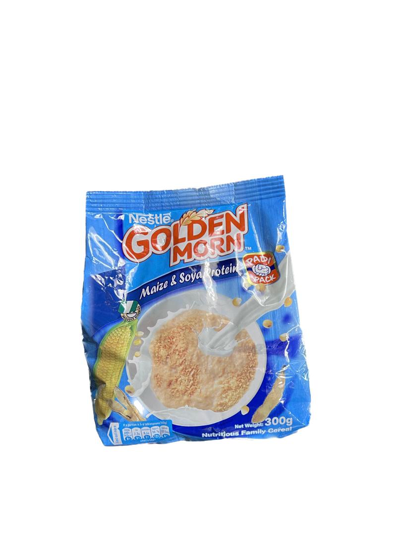 Golden Morn Maize and Soya (300g) single packaging - available at Beks Ghana