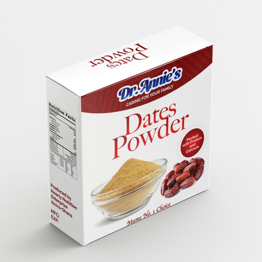 Dr Annies Date Powder 100g Single packaging - available at Beks Ghana