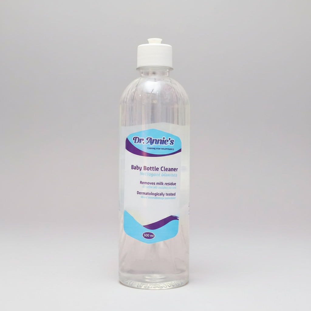 Dr. Annie Bottle Cleaner  packaging - available at Beks Ghana