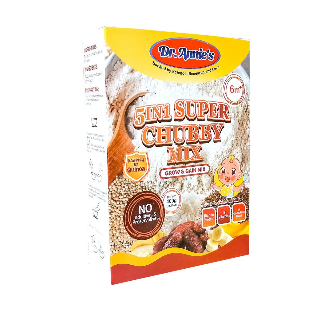 Dr. Annies's 5 in 1 Super Chubby mix  (400g) Single packaging - available at Beks Ghana