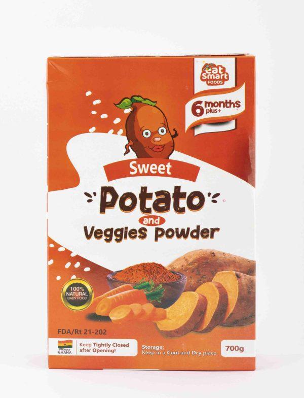 Eat Smart sweet potatoes and veggies powder (700g)Single packaging - available at Beks Ghana