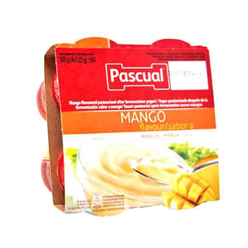 Pascual Creamy Mango (120g x 4 ) Single packaging - available at Beks Ghana