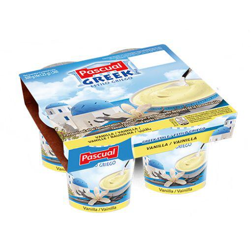 Pascual Greek Vanilla (120gx4) Single packaging - available at Beks Ghana