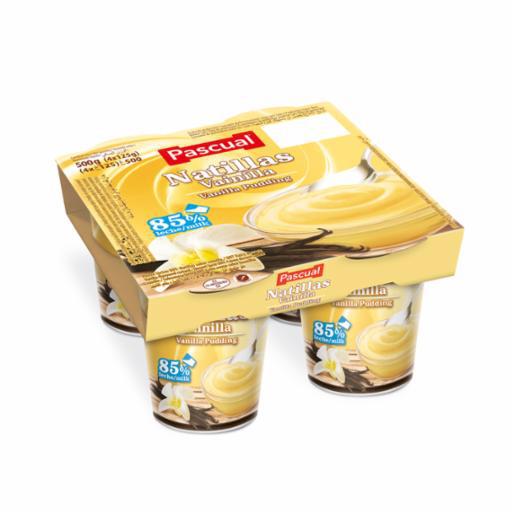 Pascual Natillas Vanilla pack(120g x 4 ) Single packaging - available at Beks Ghana