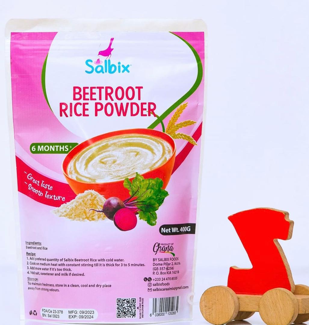 Salbix beetroot mmore koko powder 400g Single packaging - available at Beks Ghana