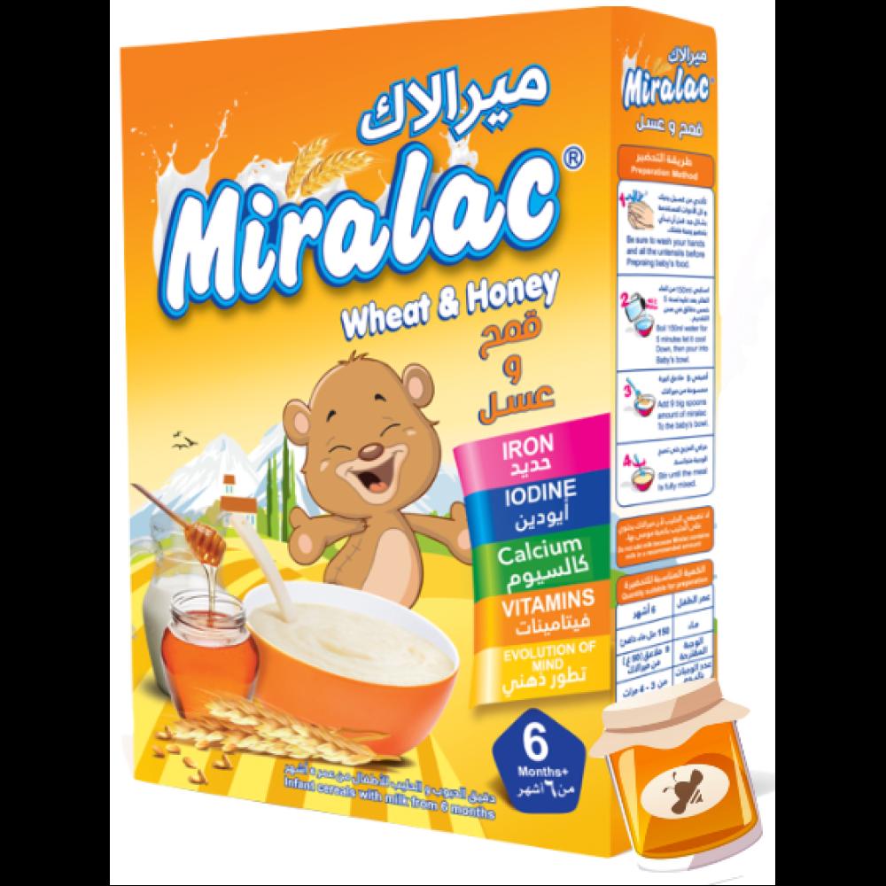 Miralac Wheat, Milk and Honey 200g Single packaging - available at Beks Ghana