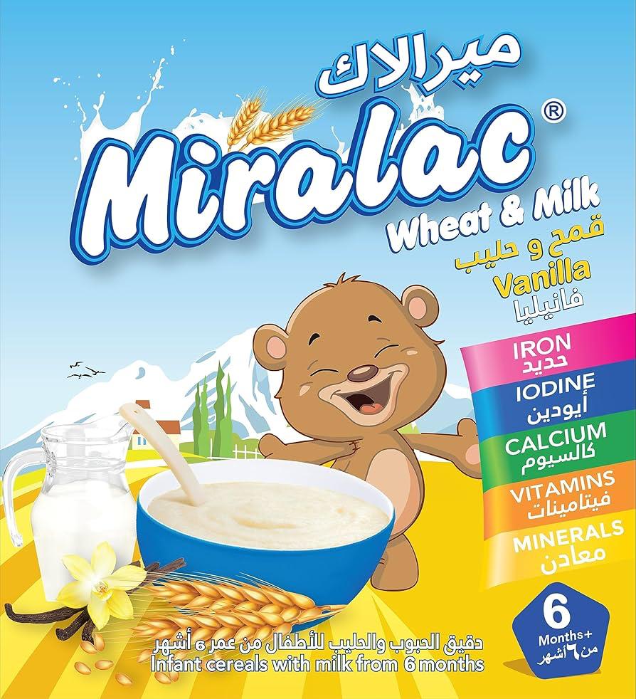 Miralac Wheat, Milk and Vanilla  200g Single packaging - available at Beks Ghana