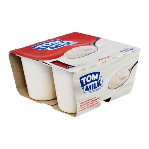 Tom milk Natural Tray (125g Ã—4Ã—6) packaging - available at Beks Ghana