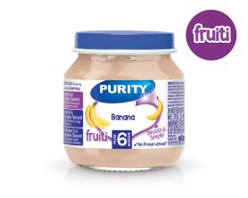 Purity Small Banana Pack (125ml) single packaging - available at Beks Ghana