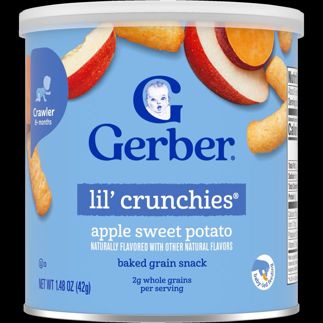 Lil crunchies Apple Sweet Potato Single packaging - available at Beks Ghana