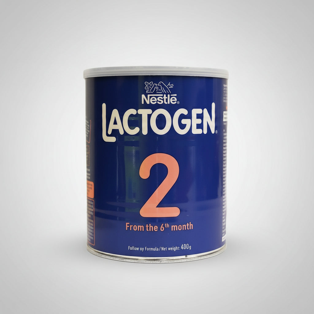 Lactogen 2 400g Single packaging - available at Beks Ghana