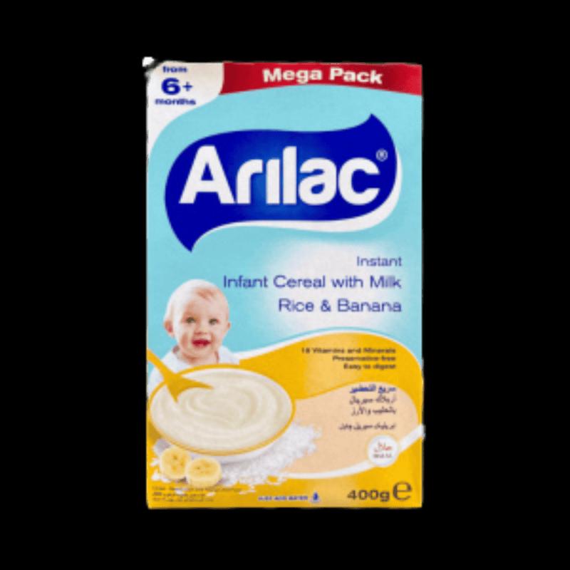 Arilac Rice and Banana cereal(200g) Single packaging - available at Beks Ghana