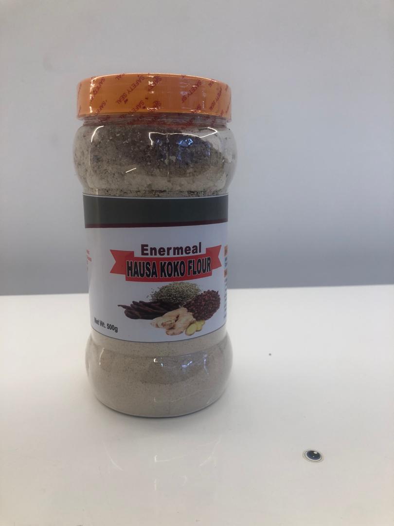 Enermeal hausa Koko flour 500g Single packaging - available at Beks Ghana