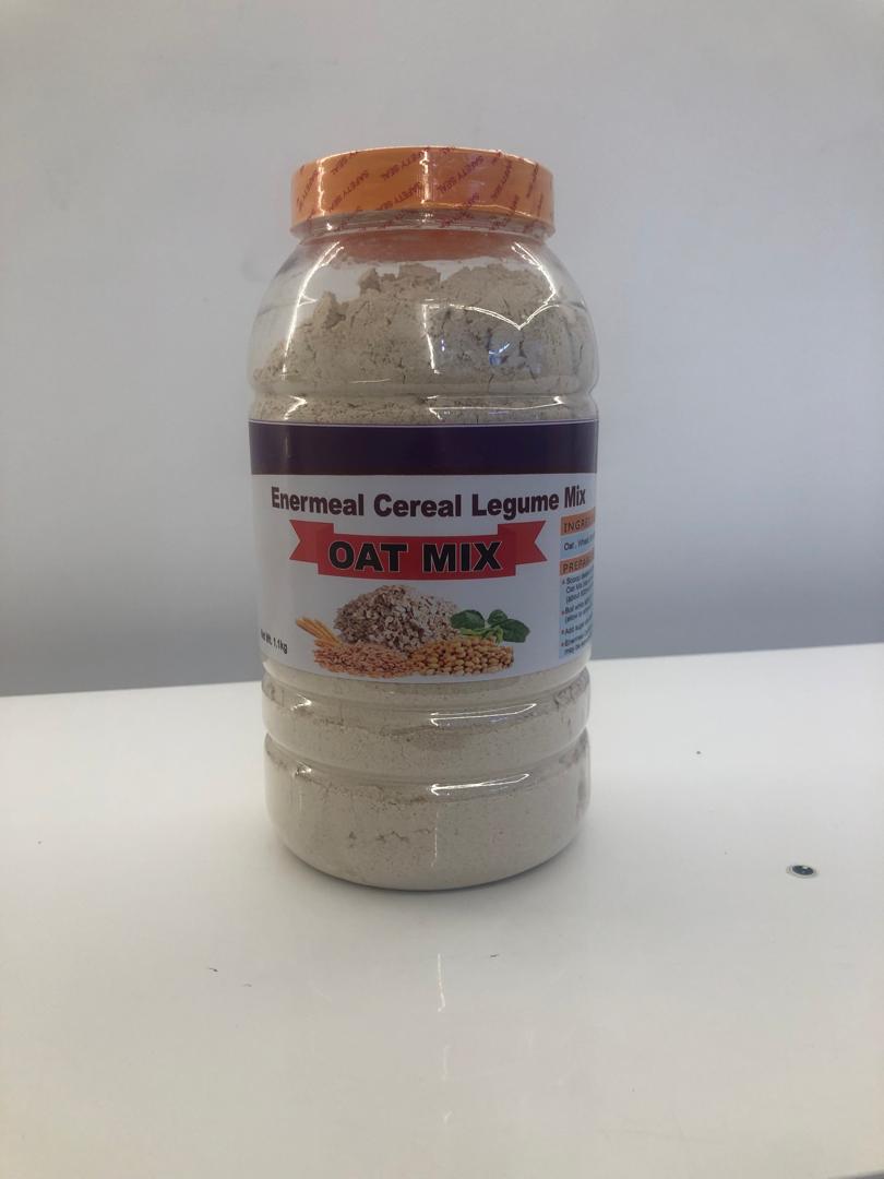 Enermeal Oats mix 1kg Single packaging - available at Beks Ghana